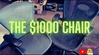 Herman Miller Aeron Original + Remastered review - is it worth the money? Brovinnie's chair