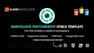 Photography HTML | Marvellous Photography Bootstrap 4 | Themeforest Website Templates and Themes