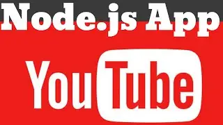 Node.js Youtube Data API V3 Subscription List App Using Express and Google Auth Library