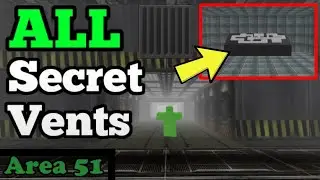 Every Secret Path Location In Area 51! Roblox Survive And Kill The Killers In Area 51