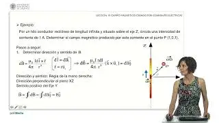 Magnetic Field Created by Moving Charges and Electric Currents | 24/32 | UPV