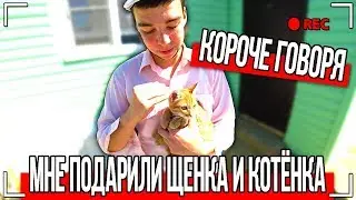 КОРОЧЕ ГОВОРЯ, МНЕ ПОДАРИЛИ ЩЕНКА И КОТЁНКА [От первого лица] Я ЗАВЁЛ КОТЁНКА И ЩЕНКА!