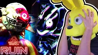 ROGELIO REACCIONA al TRÁILER del DLC RUIN de FNAF SECURITY BREACH - GG Games