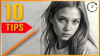 How To DRAW Quick and Realistic PORTRAITS ✍️