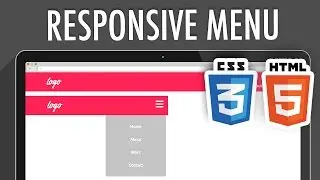 Responsive Navigation Menu HTML5 CSS3 | XO PIXEL