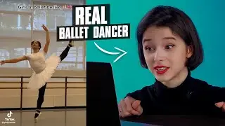 Ballerina REACTS to Weird Ballet TikToks!