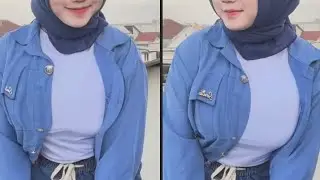 Tik tok Hijab tante tobrut goyang dribel menggoda 💐 #tiktok #hijabstyle #tantegununggede