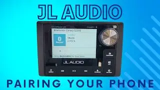 JL Audio Boat Stereo - Pairing Your Phone Using Bluetooth