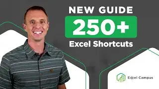 New Excel Keyboard Shortcuts List + PDF Download