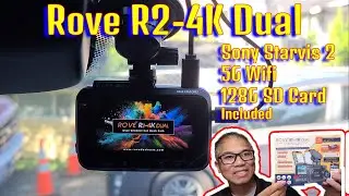 How to install Rove R2-4K Dual Dash Cam