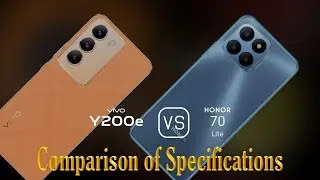 vivo Y200e vs. Honor 70 Lite: A Comparison of Specifications