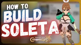 HOW to BUILD SOLETA! Where to put SKILL POINTS FIRST! RIP ORBIA Summoners War Chronicles