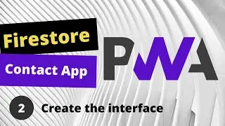 PWA Progressive Web App tutorial #2 Create UI with materializecss