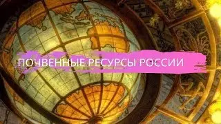 География 8 класс $19 Почвенные ресурсы России