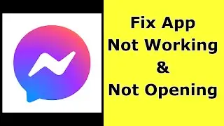 How to Fix Messenger Not Working / Not Opening / Not Loading Problem on Android