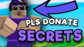 All SECRETS / EASTER EGGS In PLS DONATE [2024]