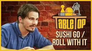 Sushi Go & Roll For It: TABLETOP with Jason Ritter, Jennifer Hale, & John Ross Bowie