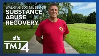 Cudahy man walking 500 miles to support The United Community Center