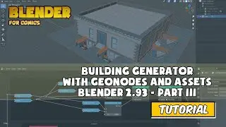 Blender 2.93 Geonodes - Building Generator with Assets Part III