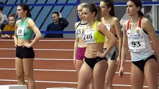 Womens 60M HURDLES FINALS | Russian Championship U23 Athletics Indoor 2020 (Day 1 Evening Session)