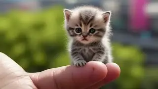 Cute Kittens! the tiniest animals!  Cat minis