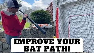 2 Simple Ways To Improve Your Bat Path! [Baseball Hitting Tips]