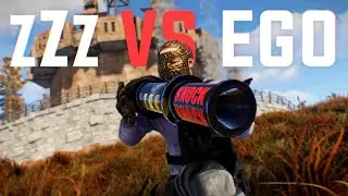 Rust - Online Raiding Ego With 2 Boxes Of Rockets (zZz VS. Ego) (Rustoria main)