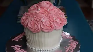 How i make my Giant Cupcake