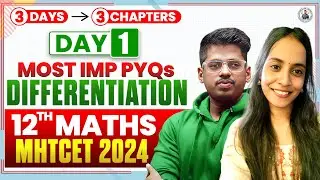 MHTCET 2024 | MATHS Most  IMP PYQs | Top 50 MCQs | Day - 1 | PYQs | By:-  Shreya Dii