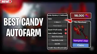 [NEW🎃] Candy Autofarm Script - (MM2) | Roblox Script