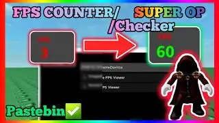 [ OP ] FPS Checker/Counter Mobile & PC Pastebin 2023✅ (Roblox)