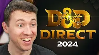 Reacting to the D&D Direct 2024 (Watch Along)