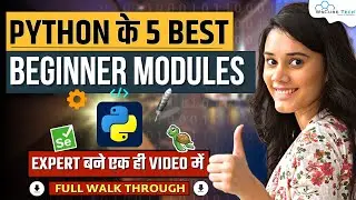 5 Best Python Modules for Beginners 2023 [Full Walkthrough]