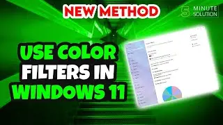 How to use color filters in Windows 11 [UPDATED]