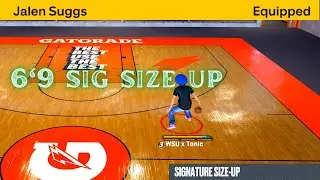JALEN SUGGS SIGNATURE SIZE UP NBA 2K23!