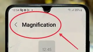 Magnification Settings in Samsung Phones || Visibility Enhancements accessibility settings