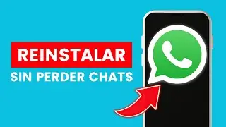 Cómo Reinstalar el WhatsApp en mi Celular sin Perder los Chats ✅ 2024