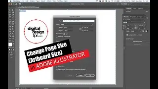 How to Change Page Size (Art Board Size) in Adobe Illustrator.