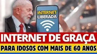 GOVERNO ACABA DE LIBERAR CONTA DE INTERNET DE GRAÇA PARA IDOSOS QUE TEM MAIS DE 60 ANOS!