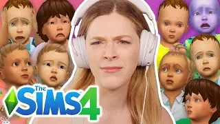 can you raise 9 infants at once in the sims 4?