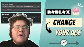 How to Change Your Age on Roblox