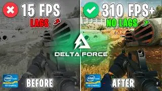 Delta Force: Hawk Ops - BEST SETTINGS for MAX FPS 🔧| Fix Lags, FPS Drops & Stutter✅