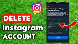How to delete instagram Account | Instagram account delete