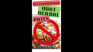 Penyalahgunaan Obat Herbal Paten #seputartcm #tcm #obatherbal #obatpaten #bpom #herbal #中成药 #shorts