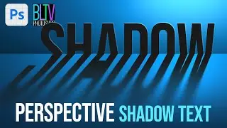 Photoshop: Create a Dynamic, Perspective Shadow Text Effect!