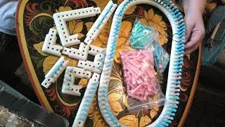 loom knitting, станок для вязания