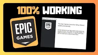 EPIC GAMES Launcher Setup Wizard ENDED PREMATURELY?- Here's How to Fix It
