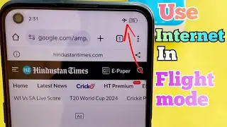 How to Use Internet when Flight Mode is on