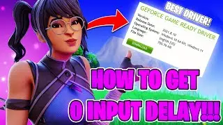 How To Get 0 Input Delay Fortnite Chapter 2 Season 8! 💜🚀 (BOOST FPS & Reduce Input Delay)