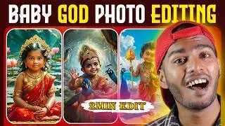 Trending ai BABY photo to GOD photo Editing 🔥 தமிழ் | Baby AI god photo edit @Photography Tamizha